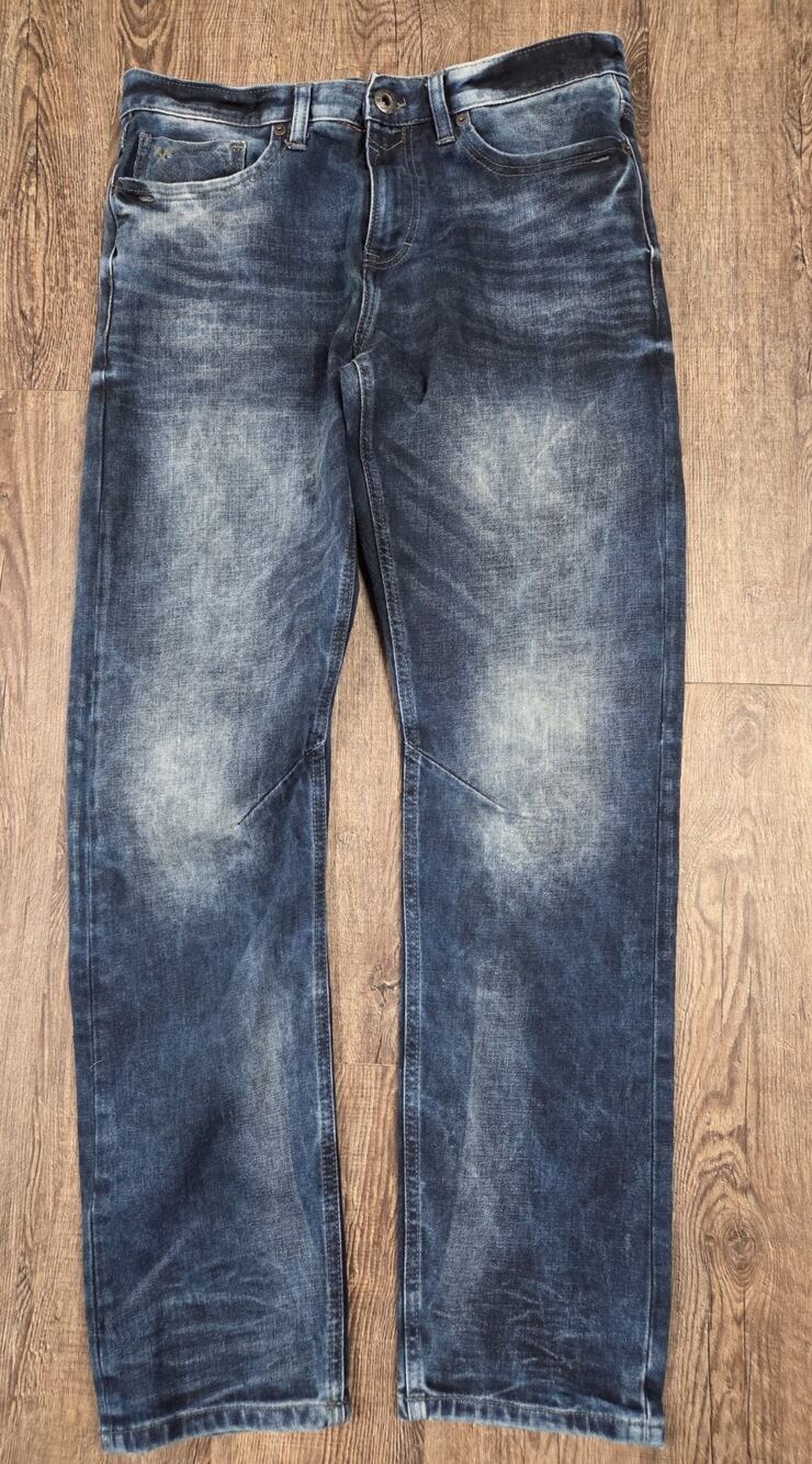 Outpost Makers Relaxed Taper Stretch Dark Wash Men's Jeans Denim 32x32